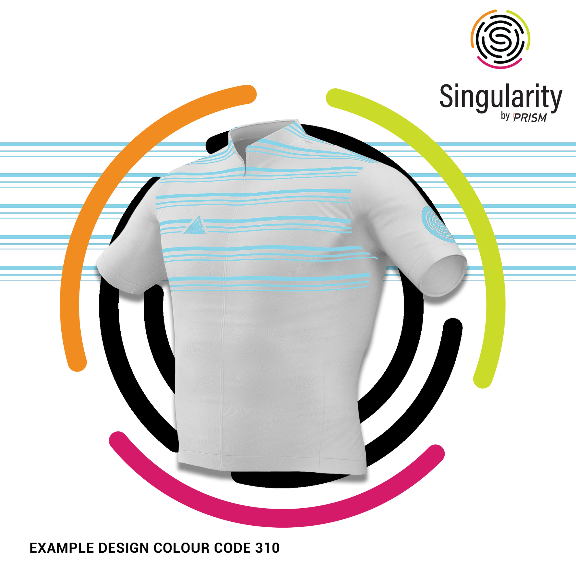 Men's Singularity White Chesty Triple Stripe