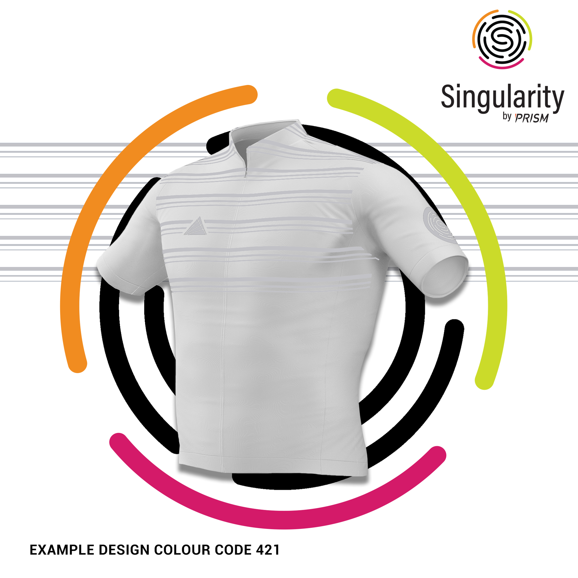 Men's Singularity White Chesty Triple Stripe