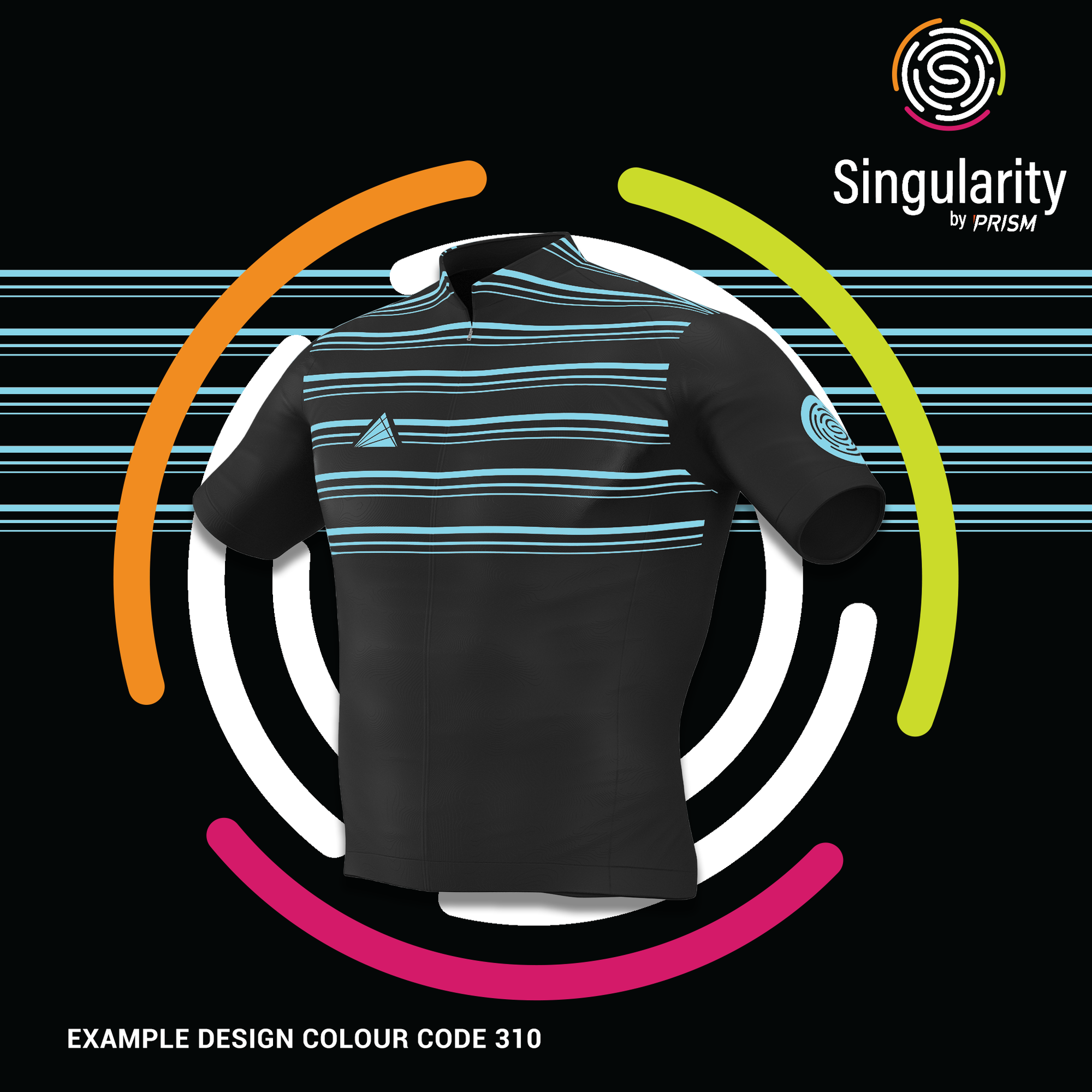 Women's Singularity Black Chesty Triple Stripe