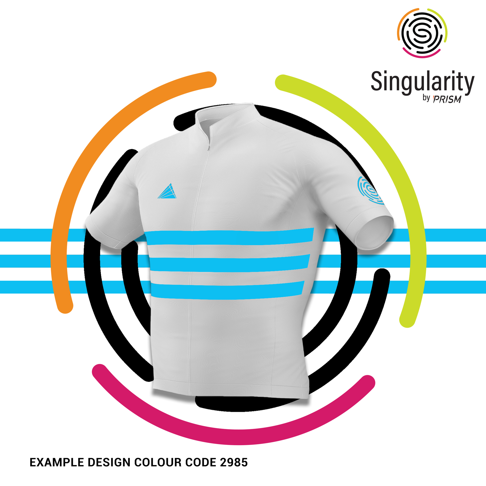 Men's Singularity White Eastern Bloc 3 Stripe