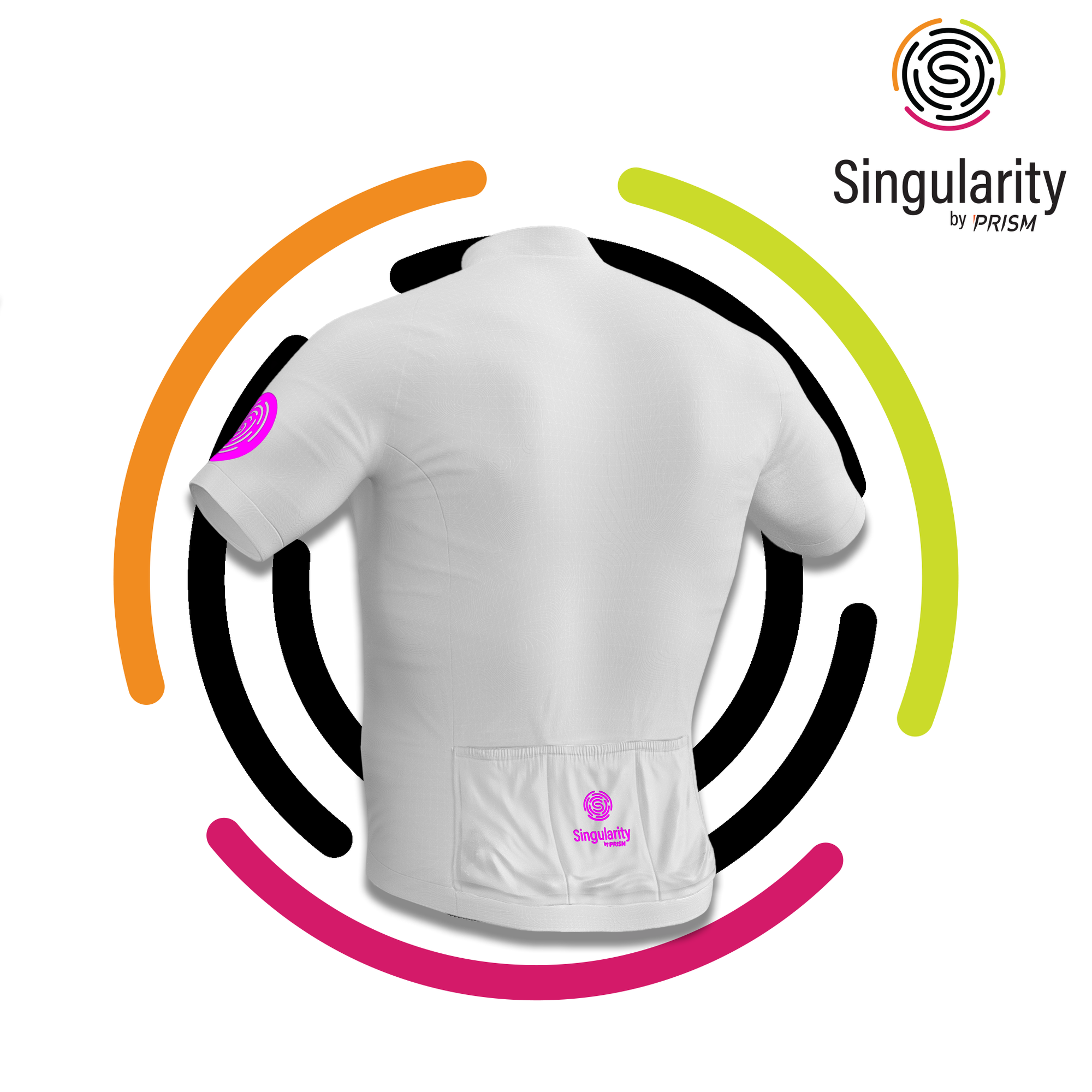 Men's Singularity Block Pink Logo