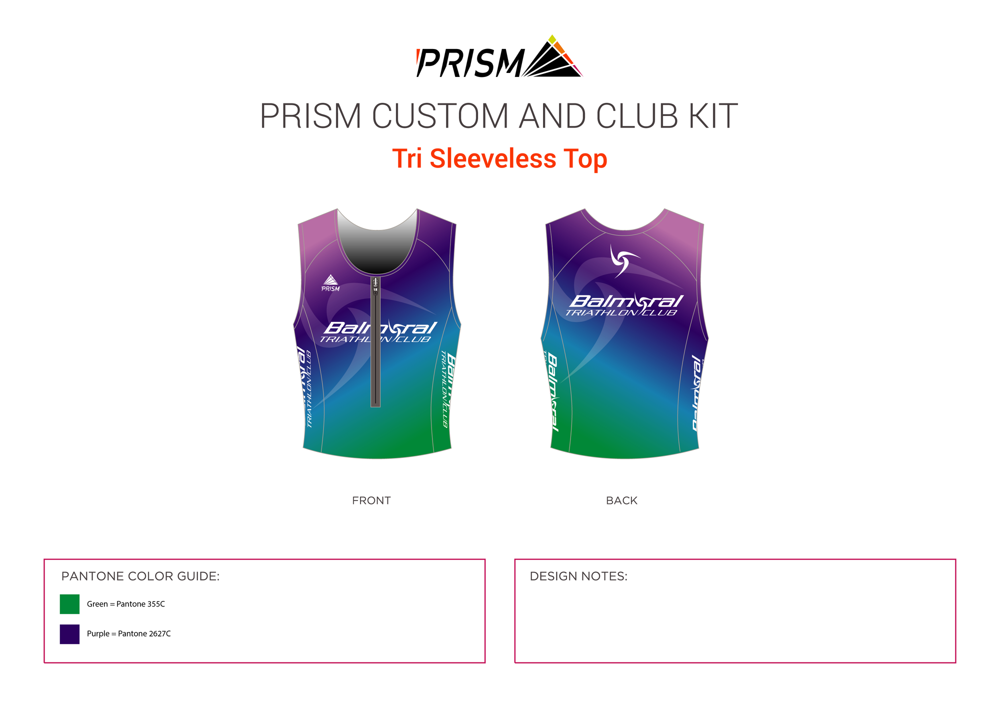 Women's Sleeveless Tri Top