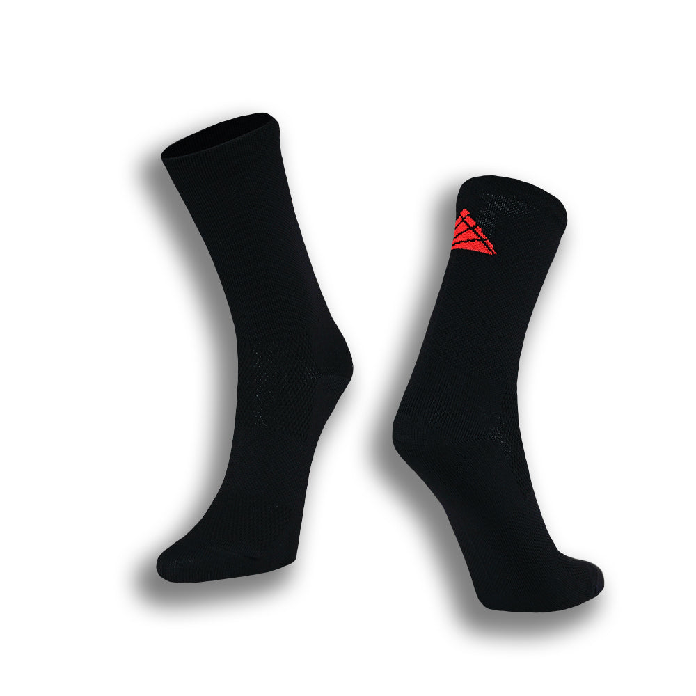 Black and Candy Red Logo