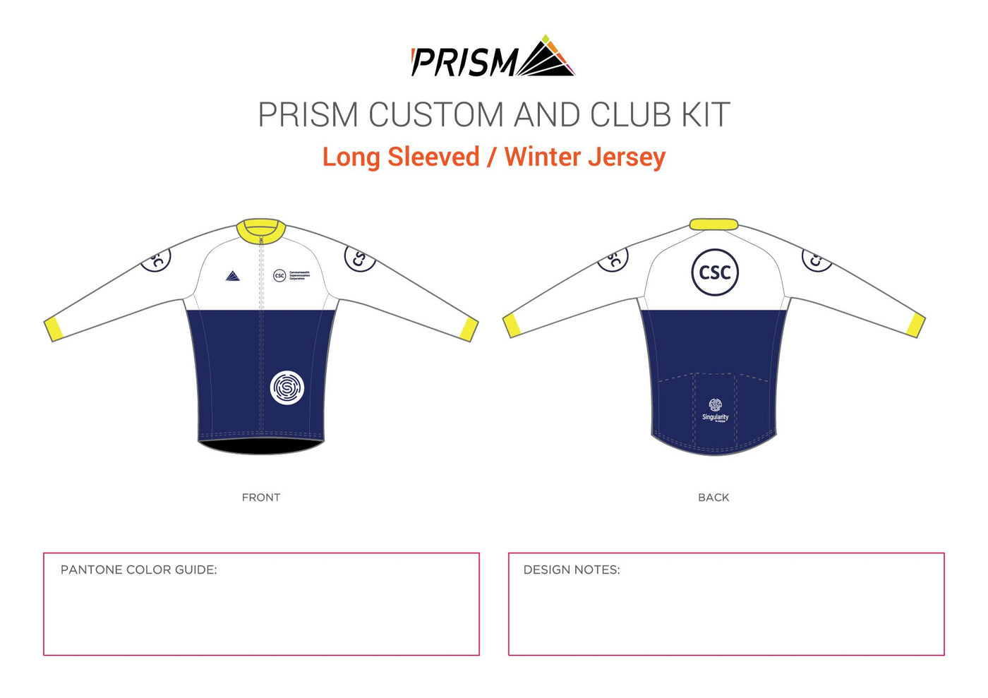 Men's Grand Tour Winter Jersey