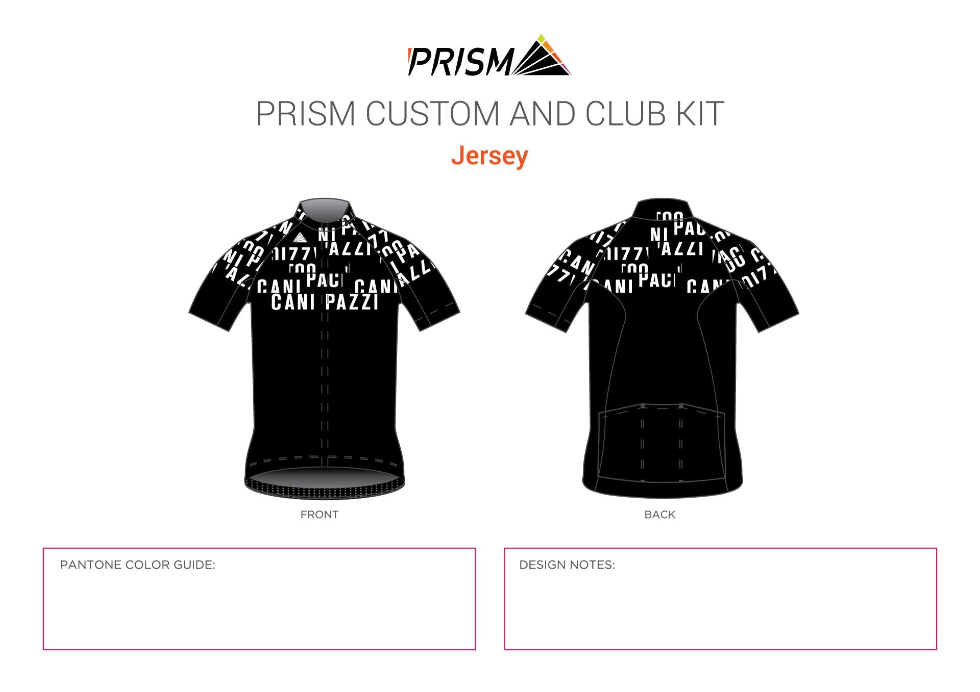 Men's Cani Pazzi Ligera Race Cut Jersey