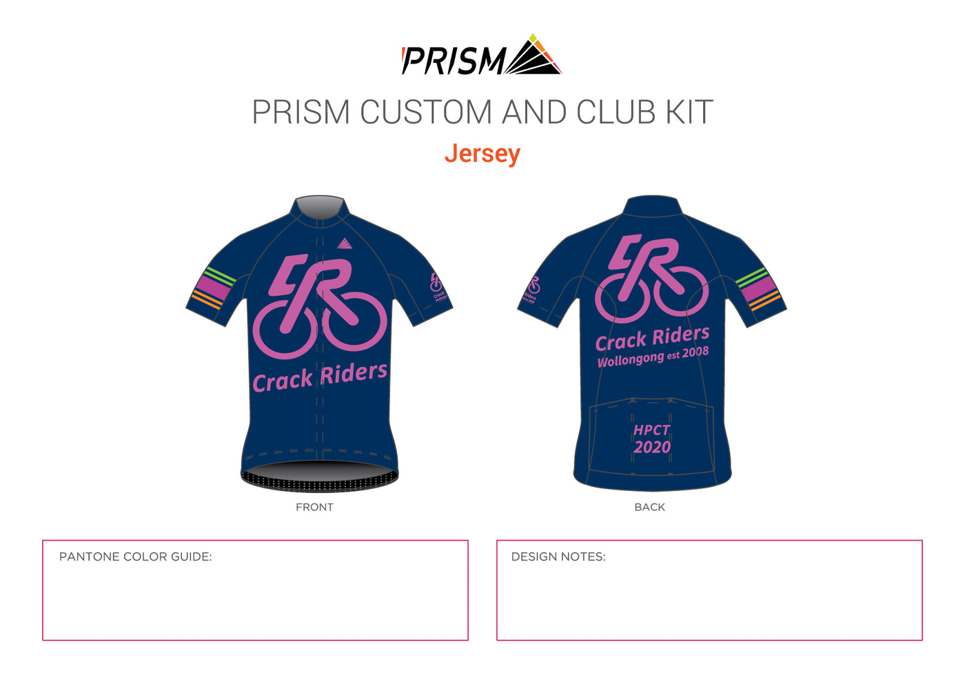 Pink Men's Spring Classics Jersey