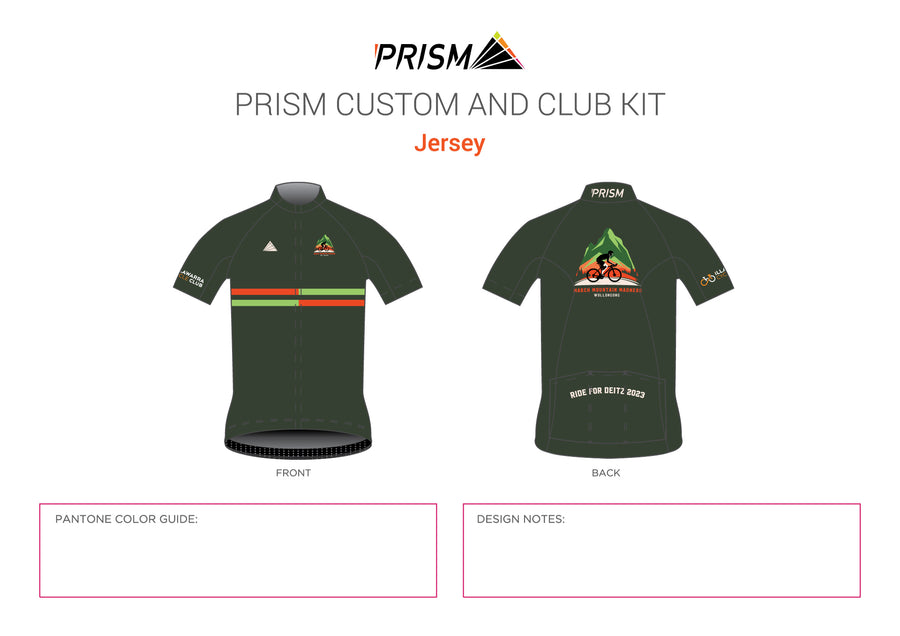 Women's Low Collar Grand Tour Jersey - March Madness for Deitz