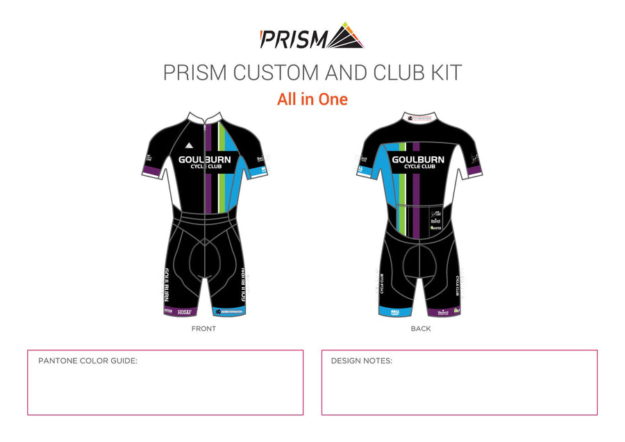 Men's Grand Tour Race Suit - Long Sleeves