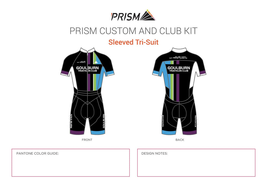Juniors Endurance Sleeved Tri-Suit