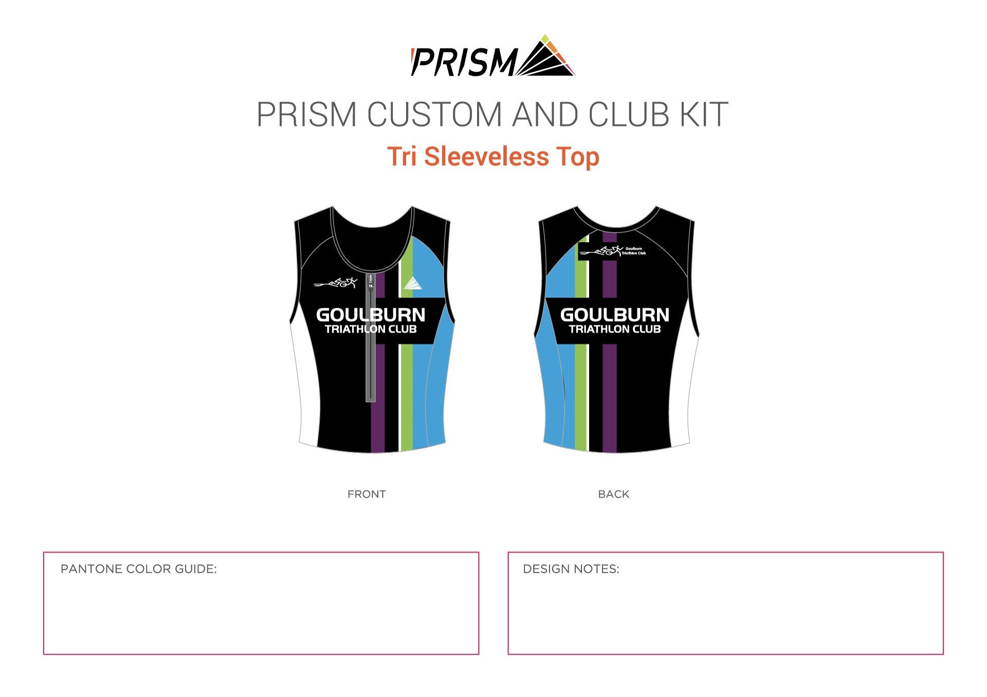 Women's Sleeveless Tri Top