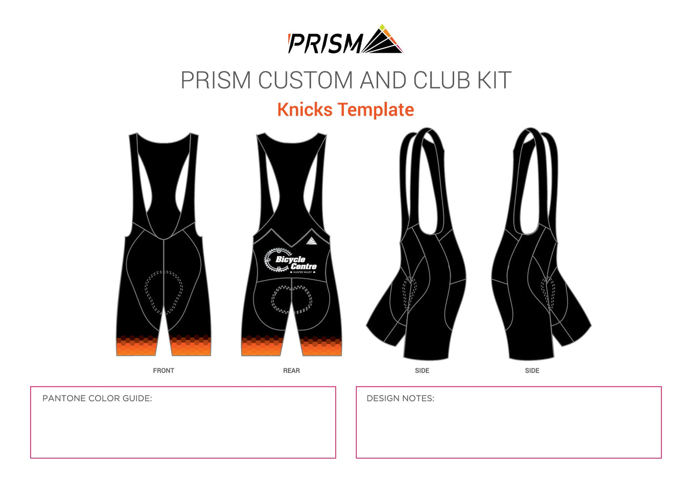 Women's Grand Tour Knicks - Laser Cut Gripper band HVBC Sunrise
