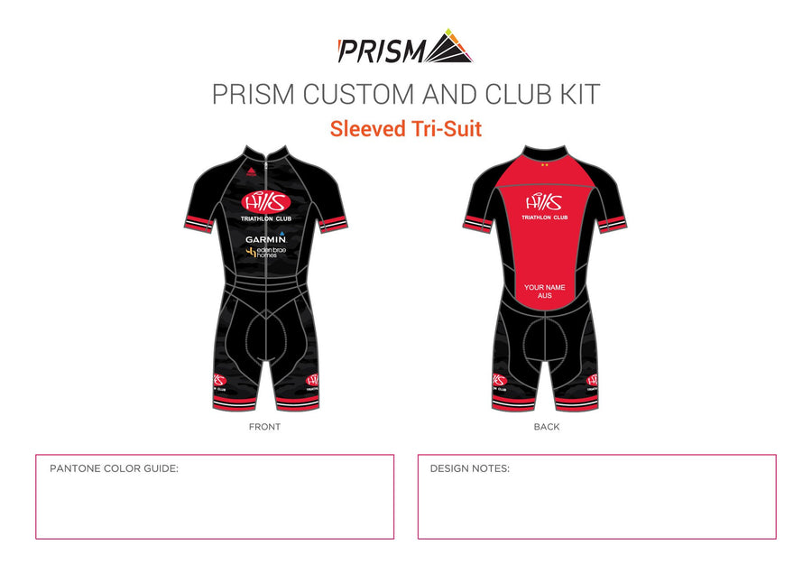 Women's Endurance Sleeved Tri-Suit