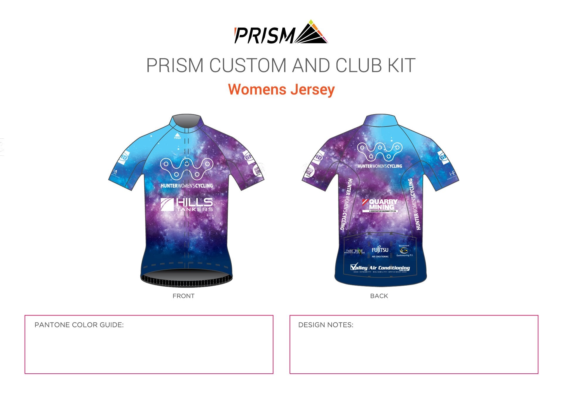 Design Women's Spring Classics Jersey