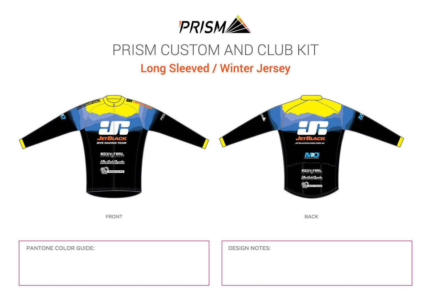 Men's Grand Tour Winter Jersey