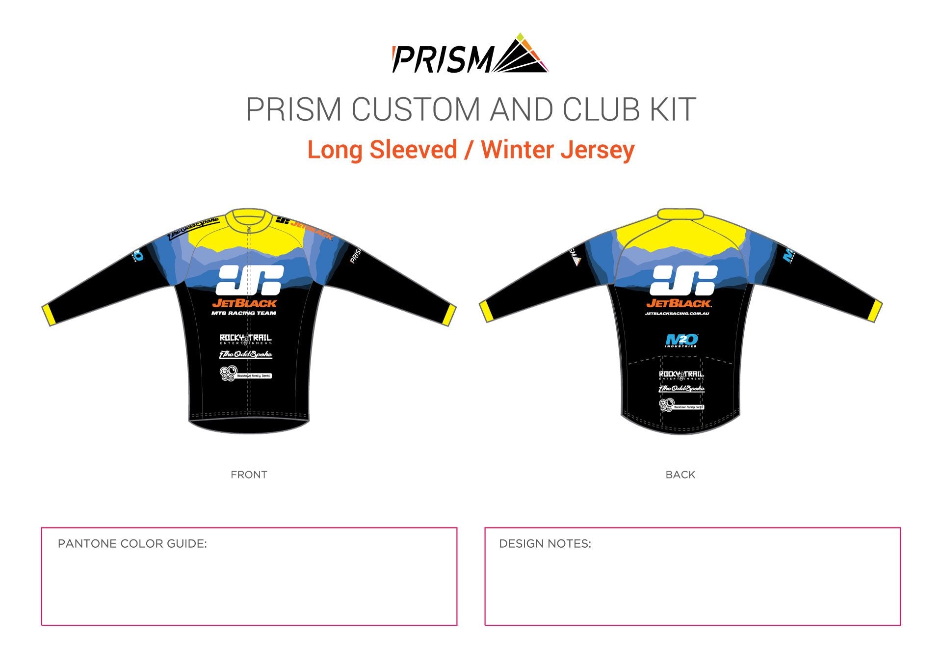 Men's Grand Tour Winter Jersey