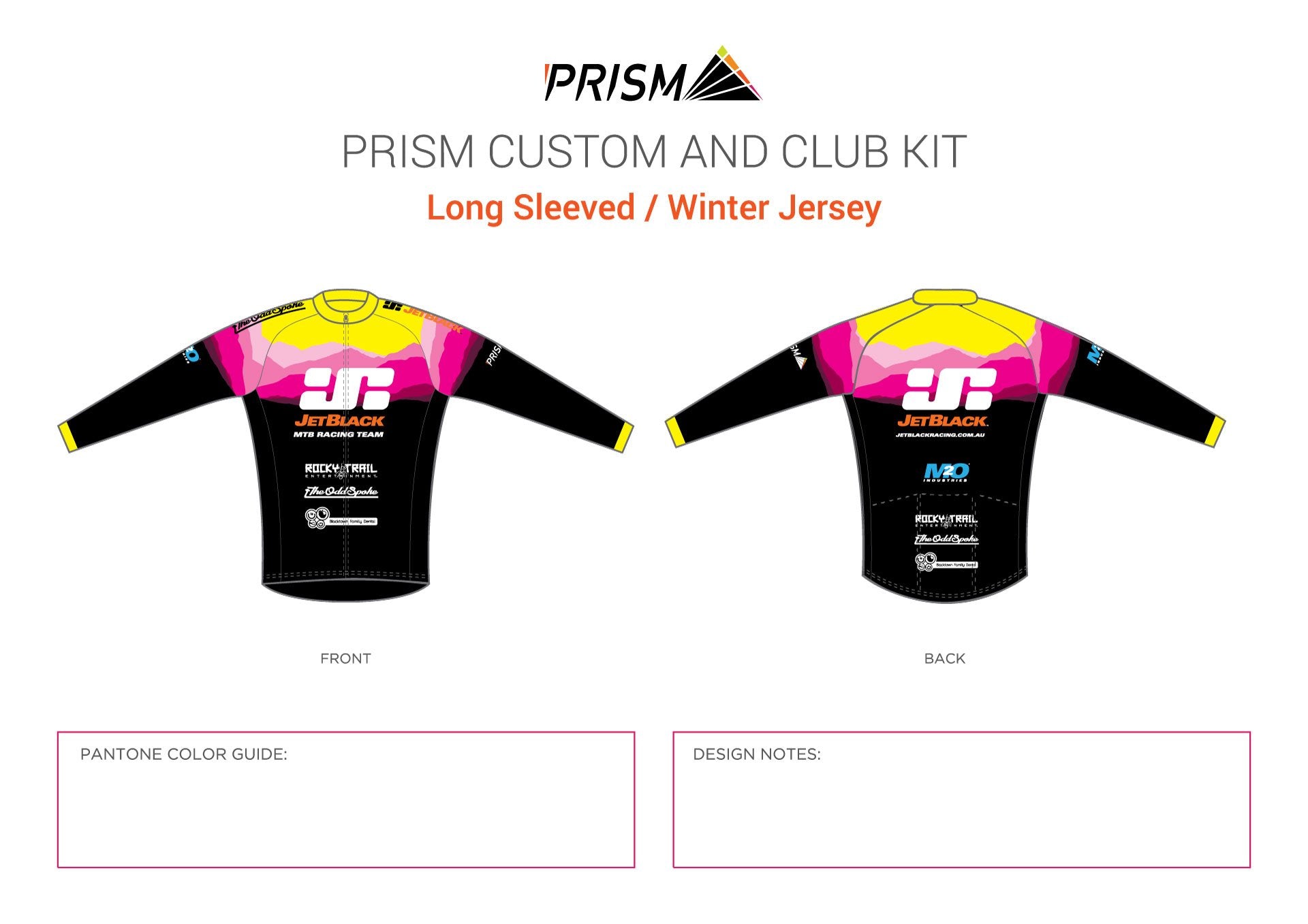 Women's Grand Tour Winter Jersey