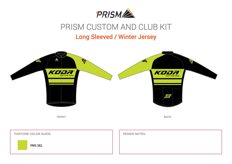 Men's Grand Tour Winter Jersey