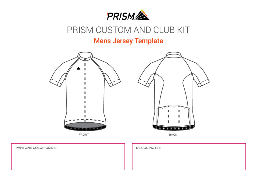 Men's Grand Tour Jersey - Choose Your Pantone