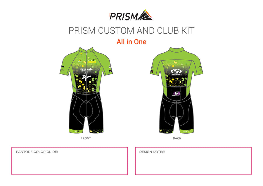 Men's Grand Tour Race Suit - Short Sleeves