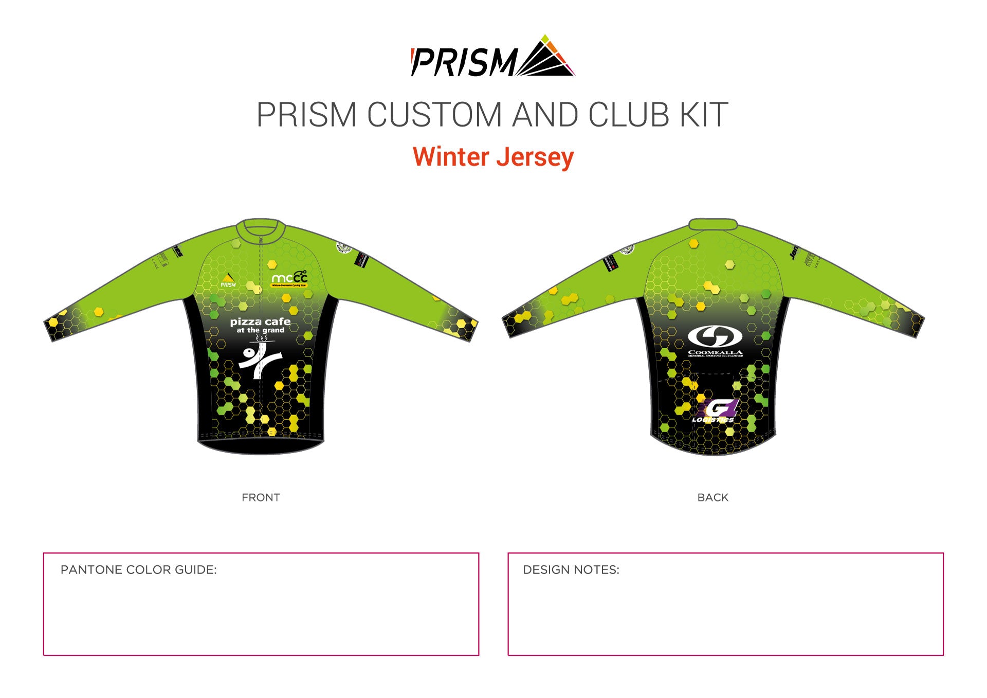 Men's Grand Tour Winter Jersey