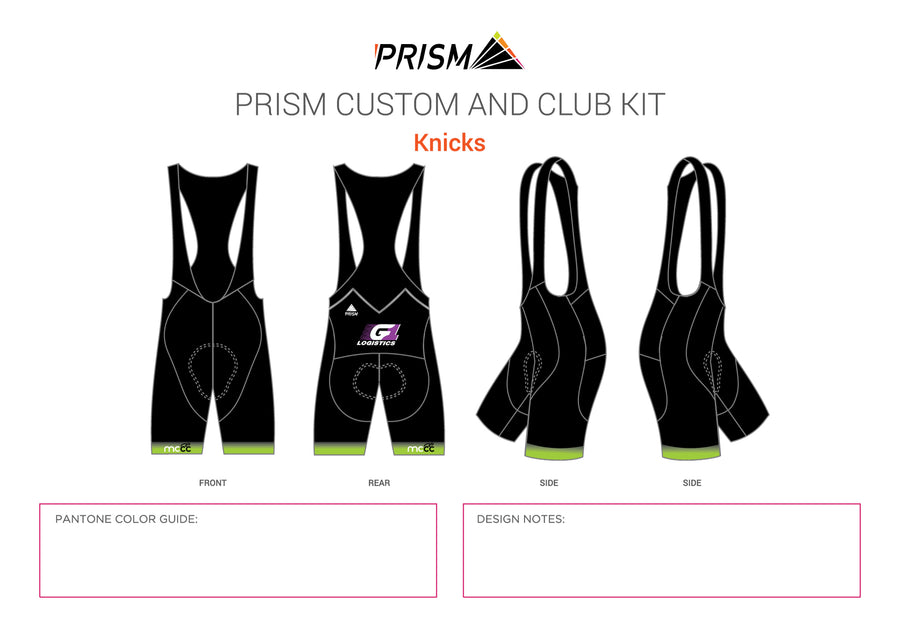 Women's Grand Tour Knicks - Laser Cut Gripper band - Alternate Design