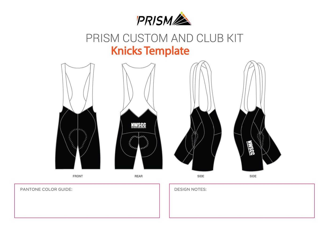 NWSCC Women's Grand Tour Knicks - Laser Cut Grippers