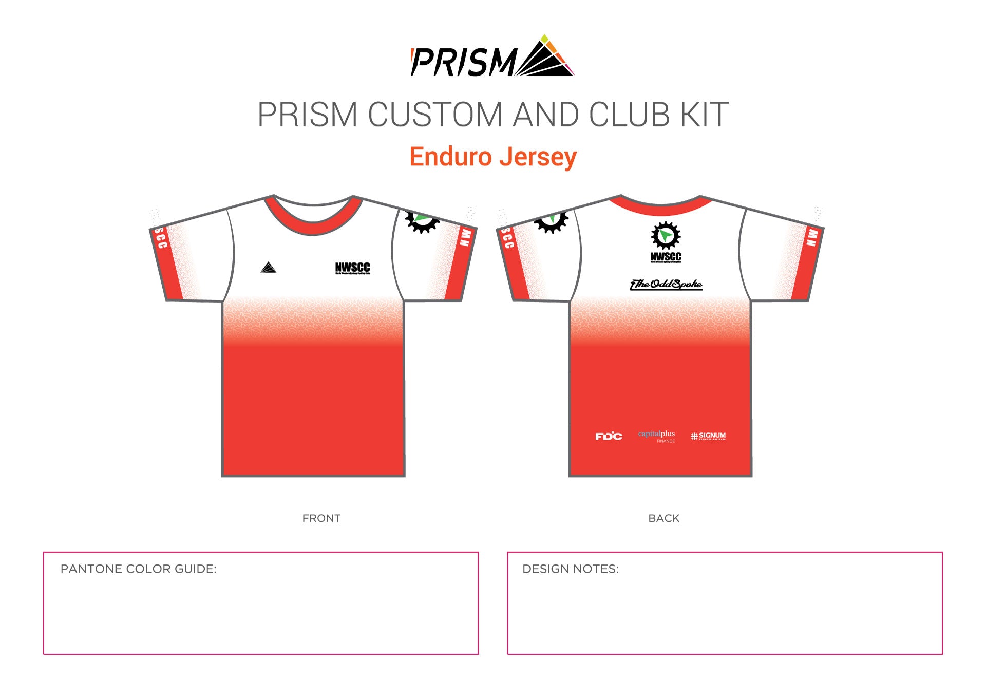 Men's Grand Tour Enduro Jersey 3/4 Length Sleeves