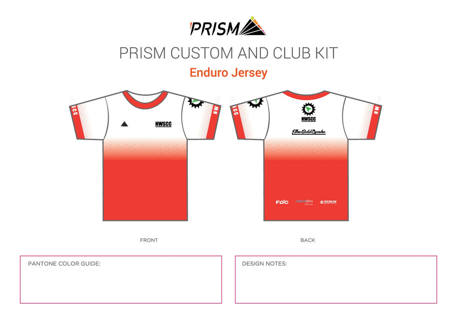 Men's Grand Tour Enduro Jersey 3/4 Length Sleeves
