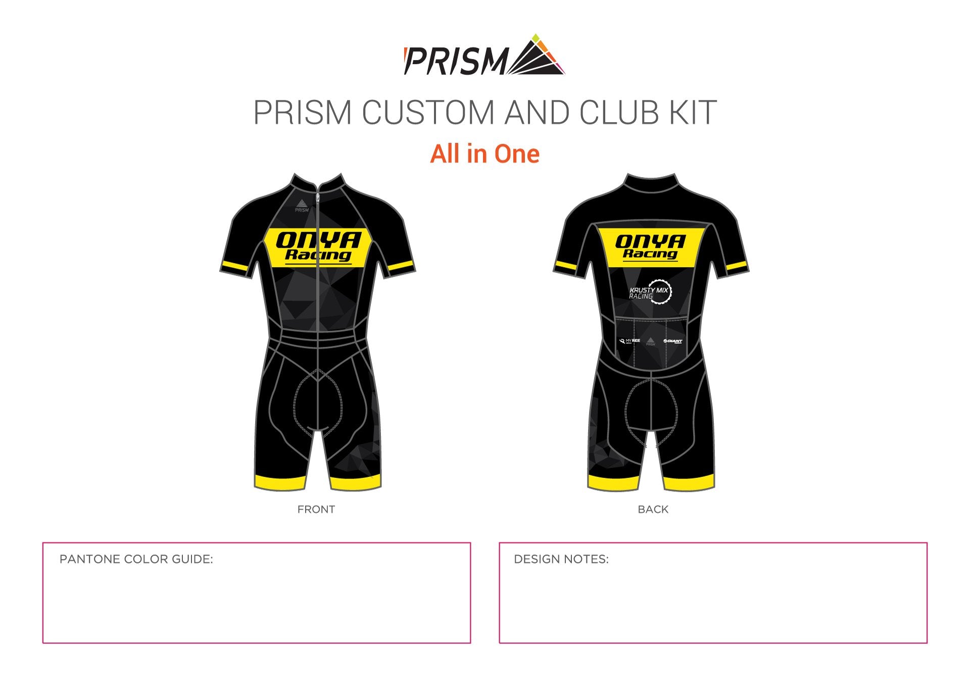 Men's Grand Tour Race Suit - Short Sleeves