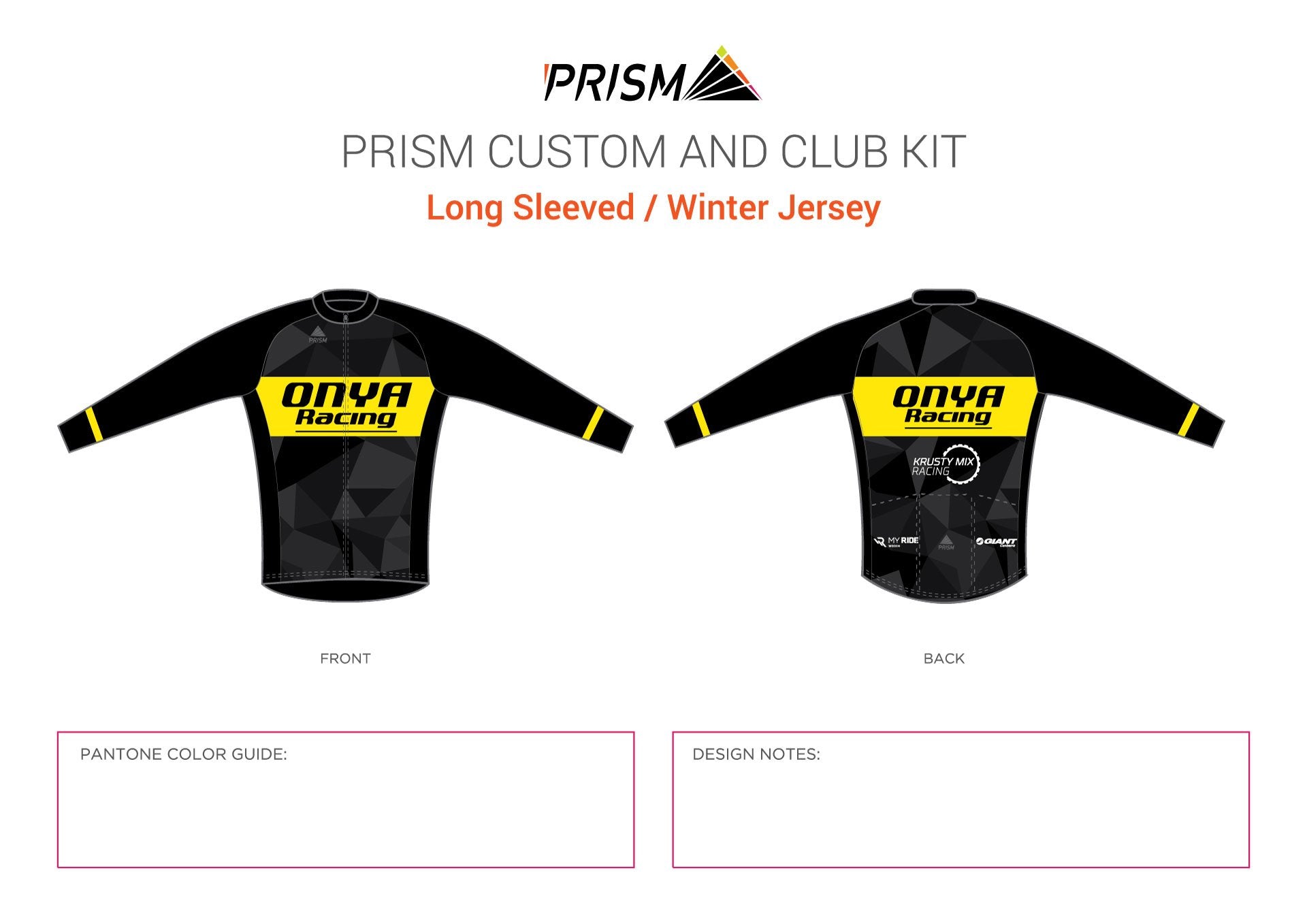 Men's Grand Tour Winter Jersey