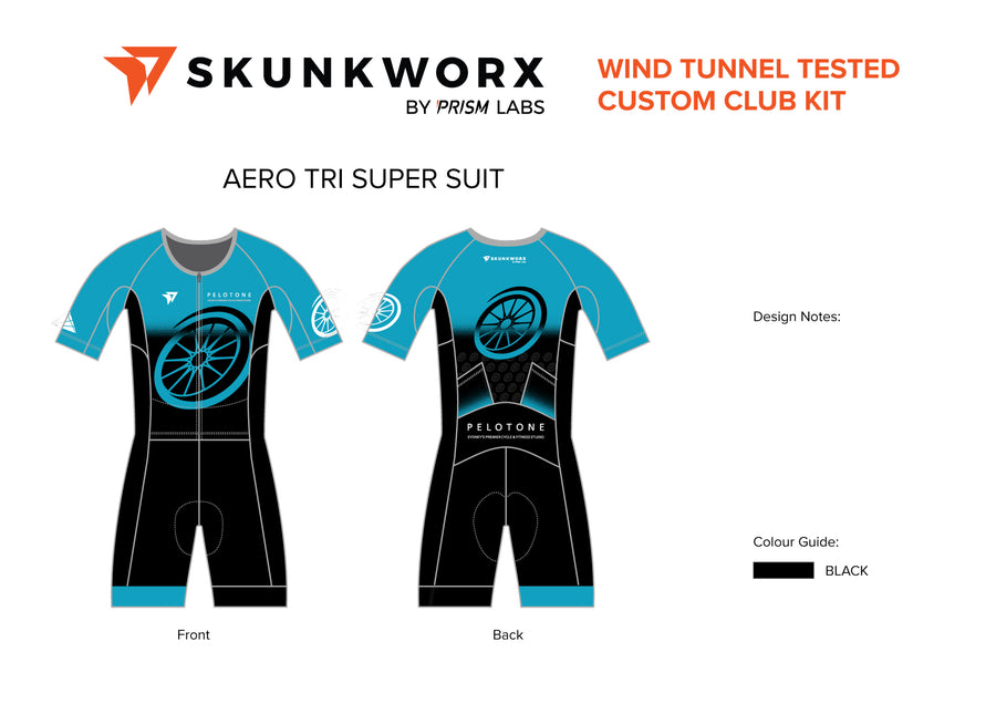Men's Skunkworx Tri Super Suit - Short Sleeves