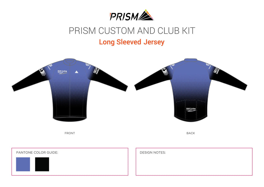 Men's Spring Classic Summer Weight Long Sleeve Jersey - Race Cut
