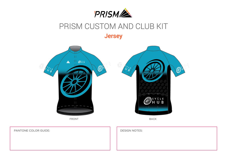 Sycle Hub Mens Spring Classics Race Cut Jersey