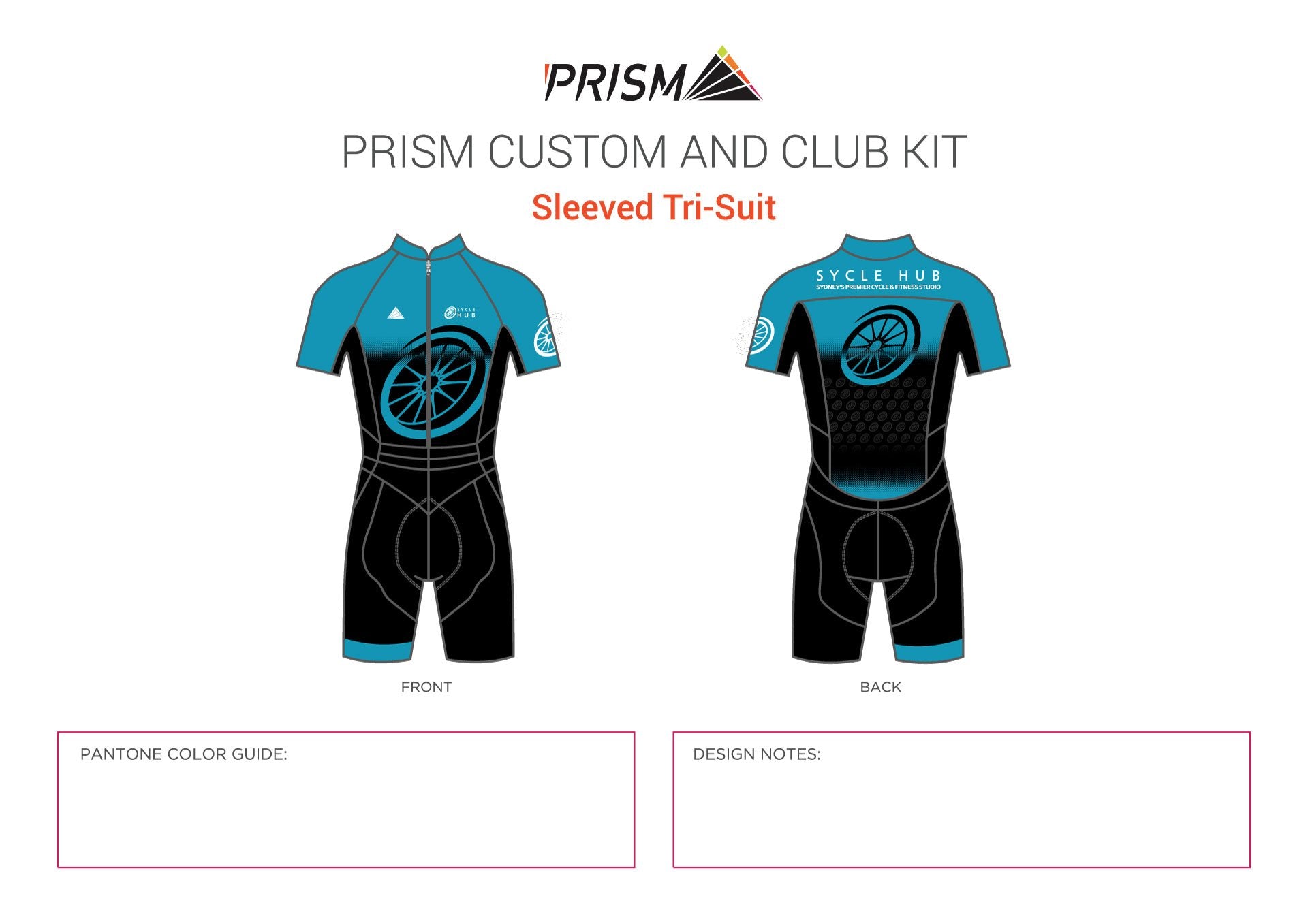 Women's Sycle Hub Endurance Sleeved Tri-Suit