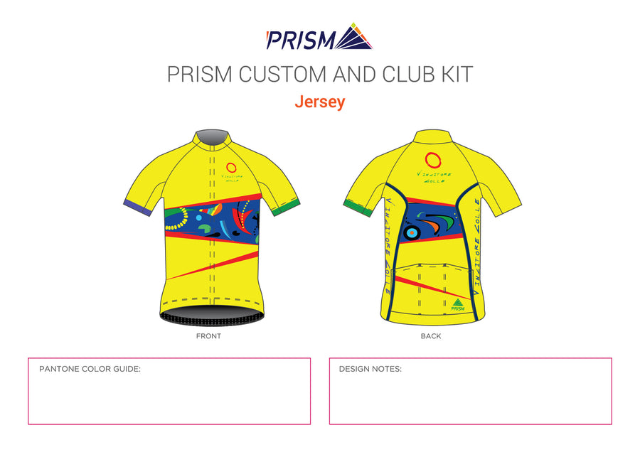Men's Spring Classics Jersey - Relaxed Cut - Fluro Edition