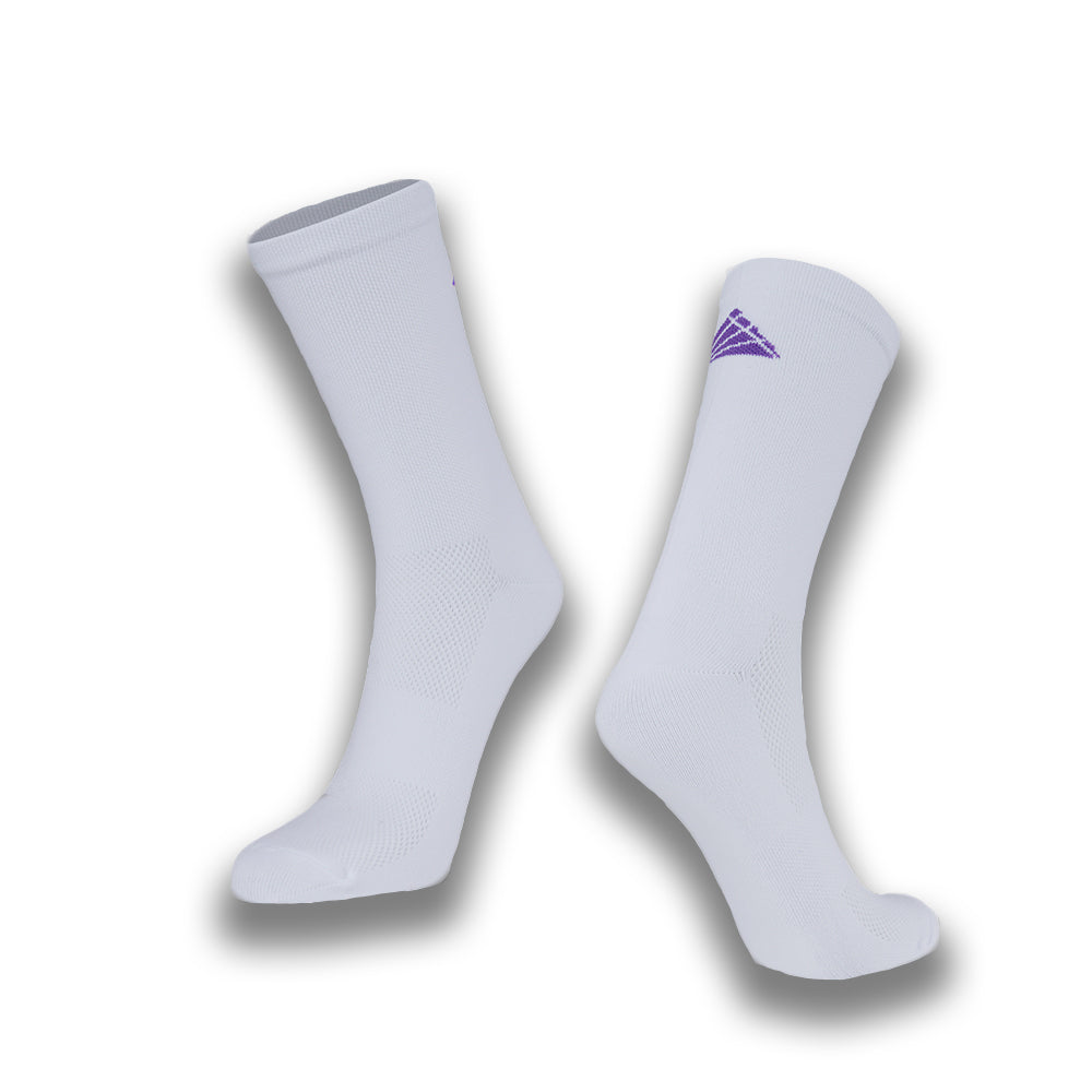 White and Amethyst Logo