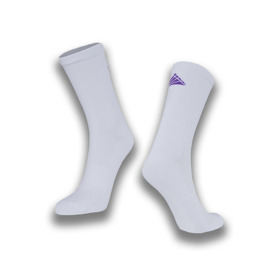 White and Amethyst Logo