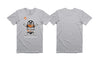 Grey SCUM Trail Crew Mens T Shirt